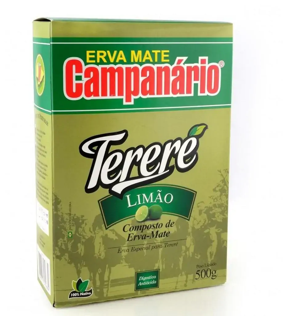 Erva Mate Campanario Terere Limao Campanario