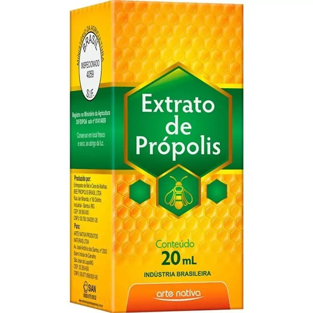 EXTRATO DE PROPOLIS 20 ML ARTE NATIVA