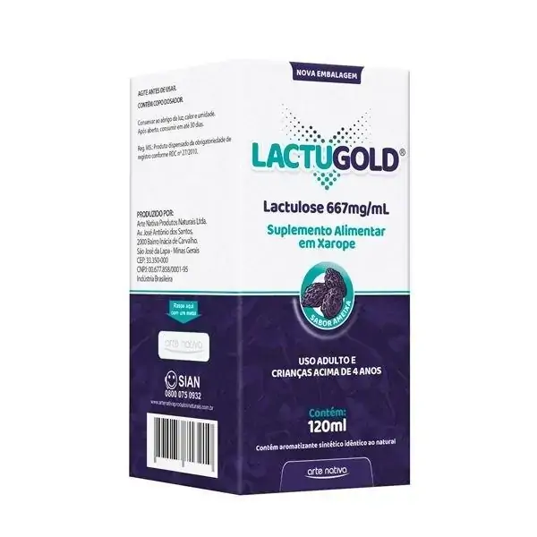 Lactugold Ameixa Sol 120ml Arte Nativa