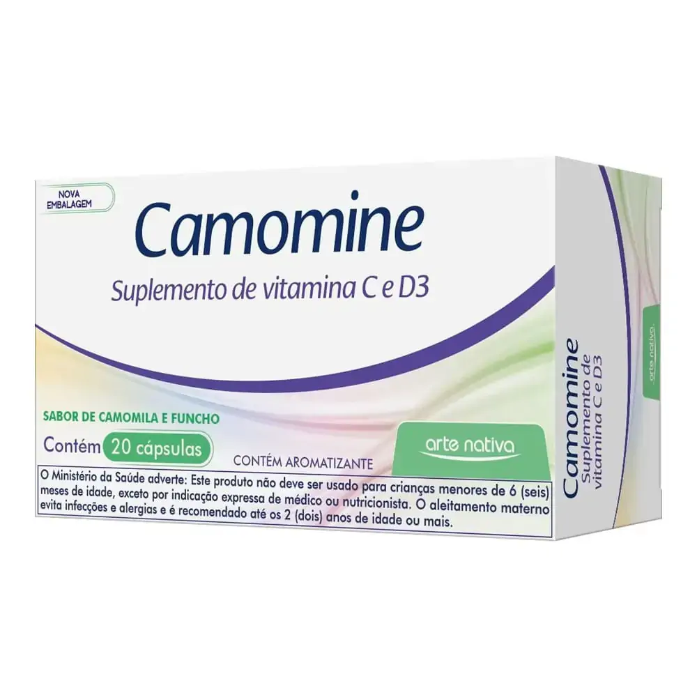 Camomine C Baby 20 cáps ARTE NATIVA