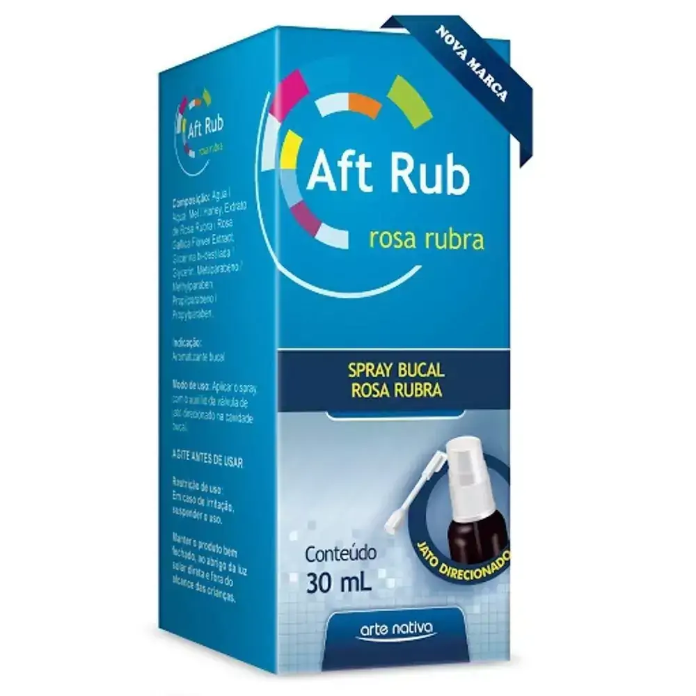AFT RUB SPRAY ROSA RUBRA 30 ML ARTE NATIVA
