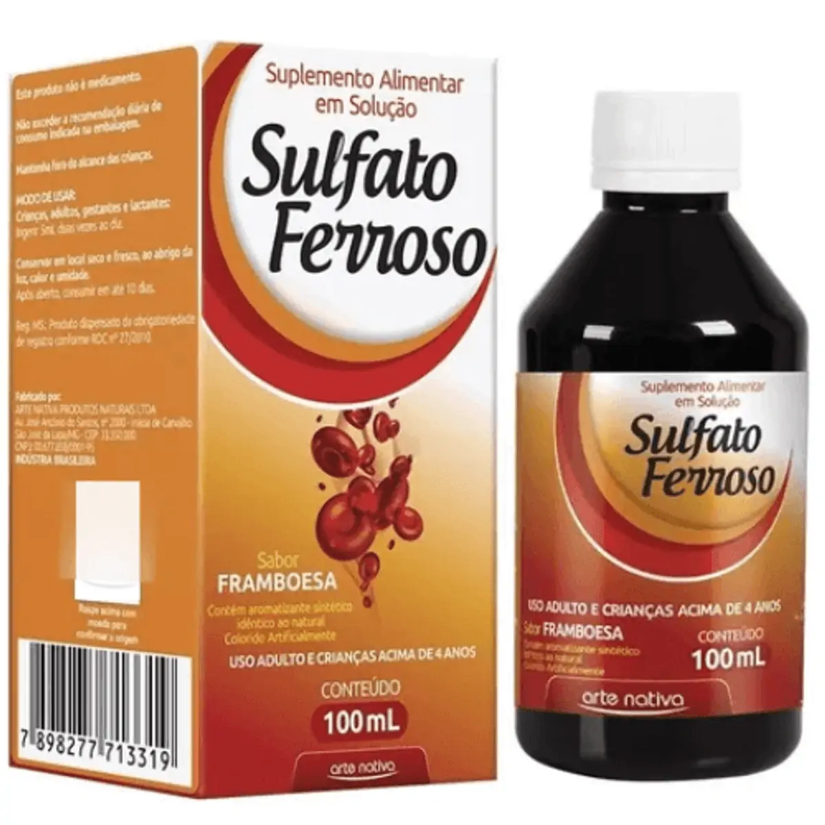 KIT C/ 02 - Sulfato Ferroso - Gotas - 30ml cada
