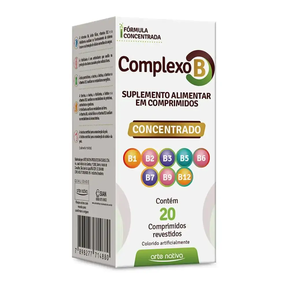Complexo B Concentrado 20cpr