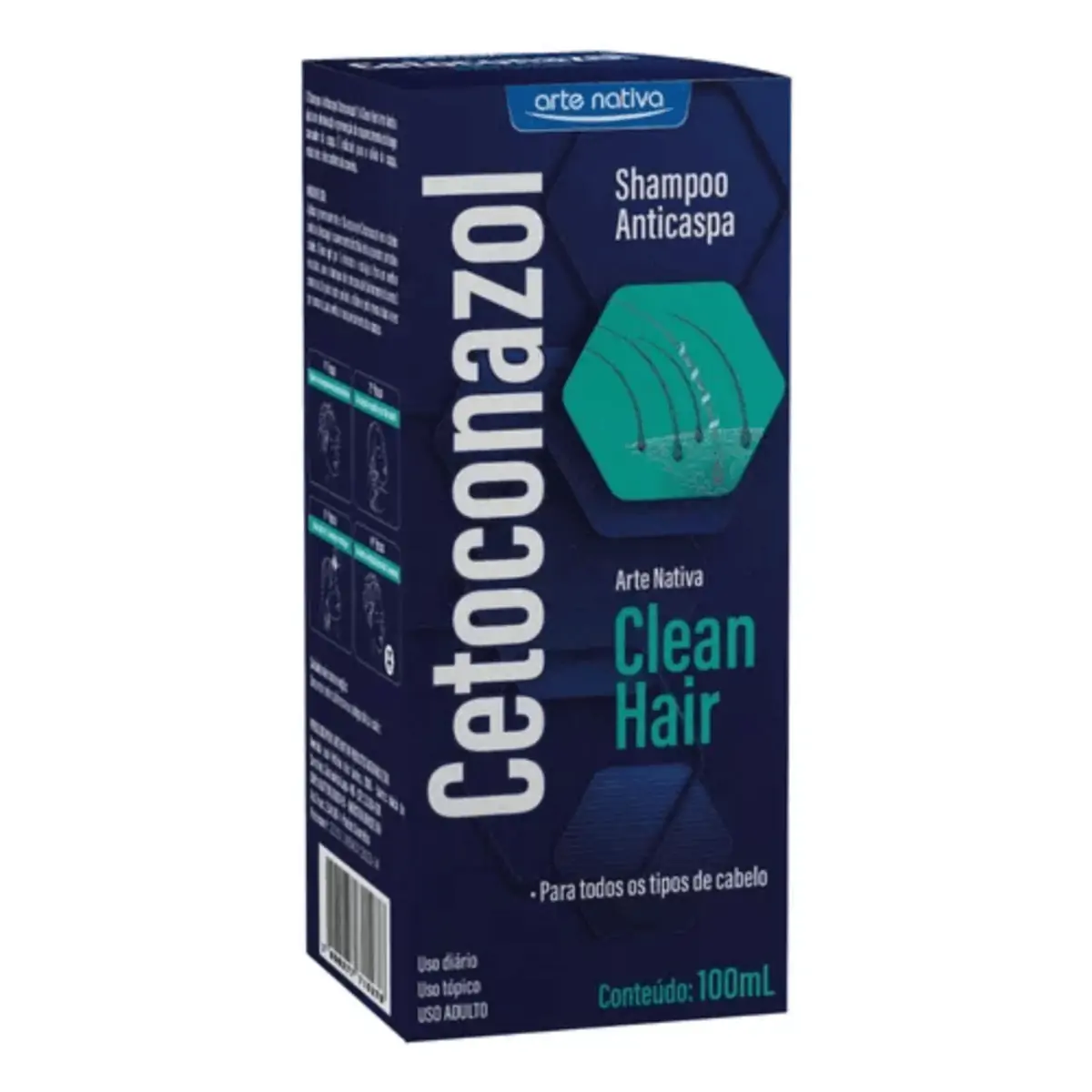 Cetoconazol Shampoo Clean Hair