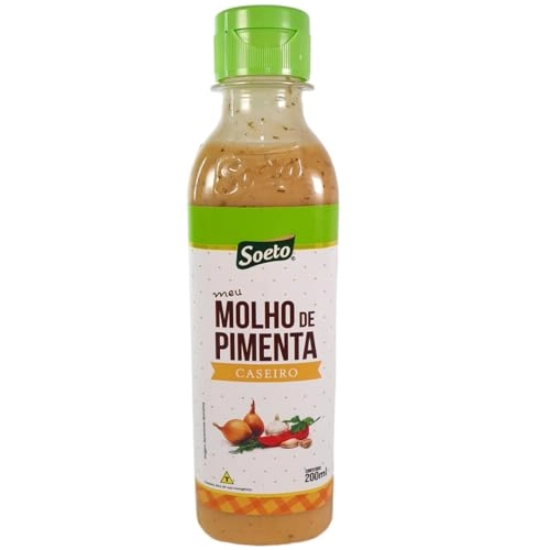 Molho De Pimenta Caseiro Soeto 200ml