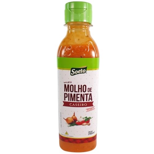Molho De Pimenta Caseiro Picante Soeto 200ml