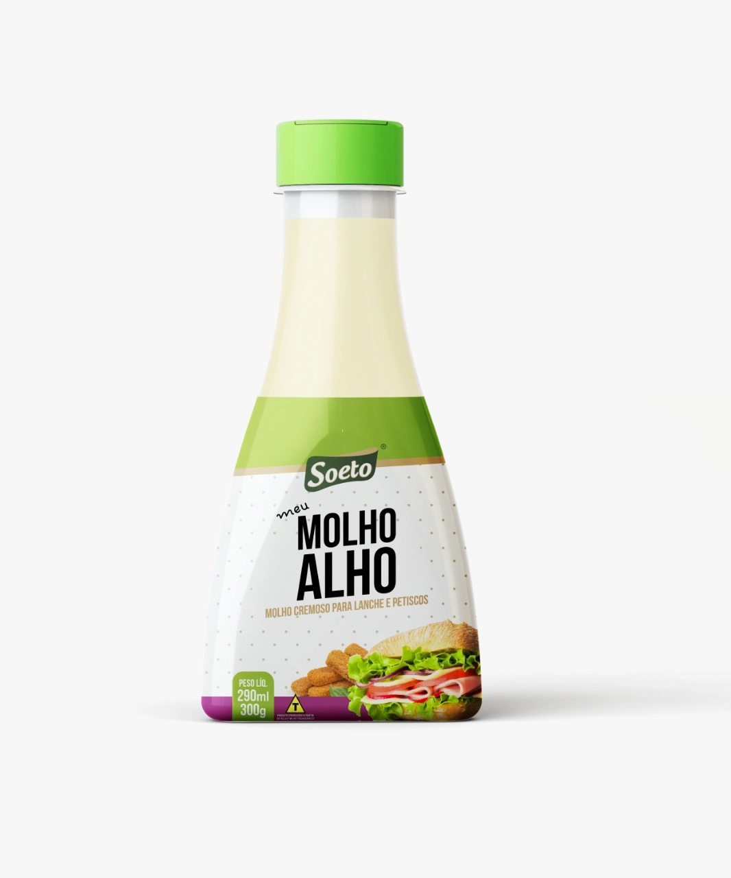 Molho Lanche Soeto 300g Alho
