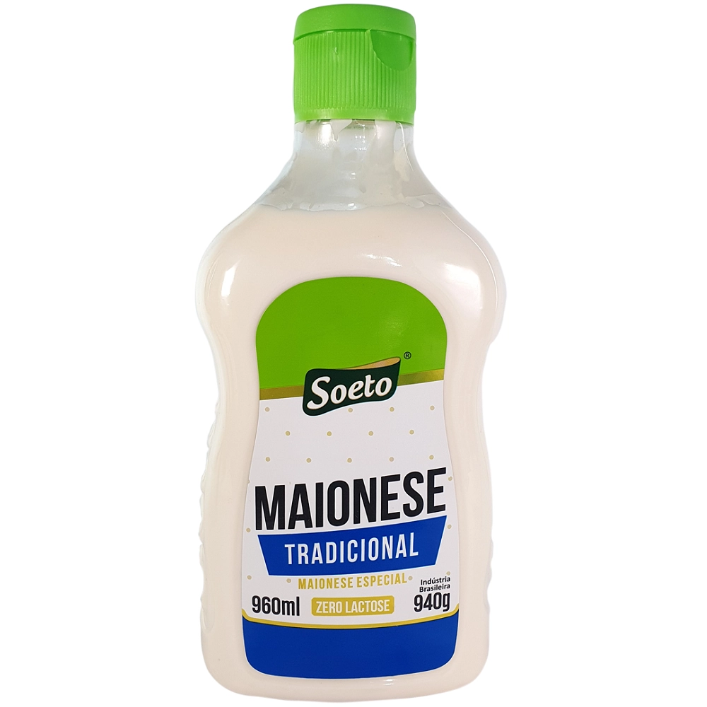 Maionese Soeto 940g Tradicional