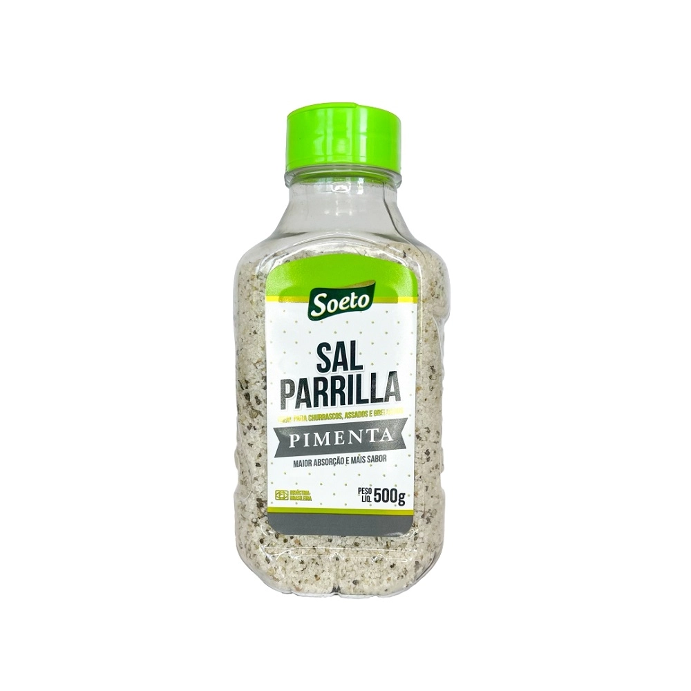 Sal Soeto Parrilla Pimenta 500g