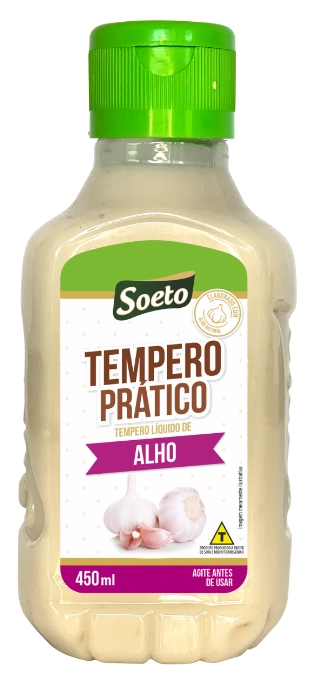 Tempero Soeto Pratico Alho 450ml
