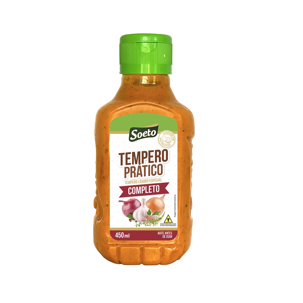Tempero Soeto Pratico Completo 450ml