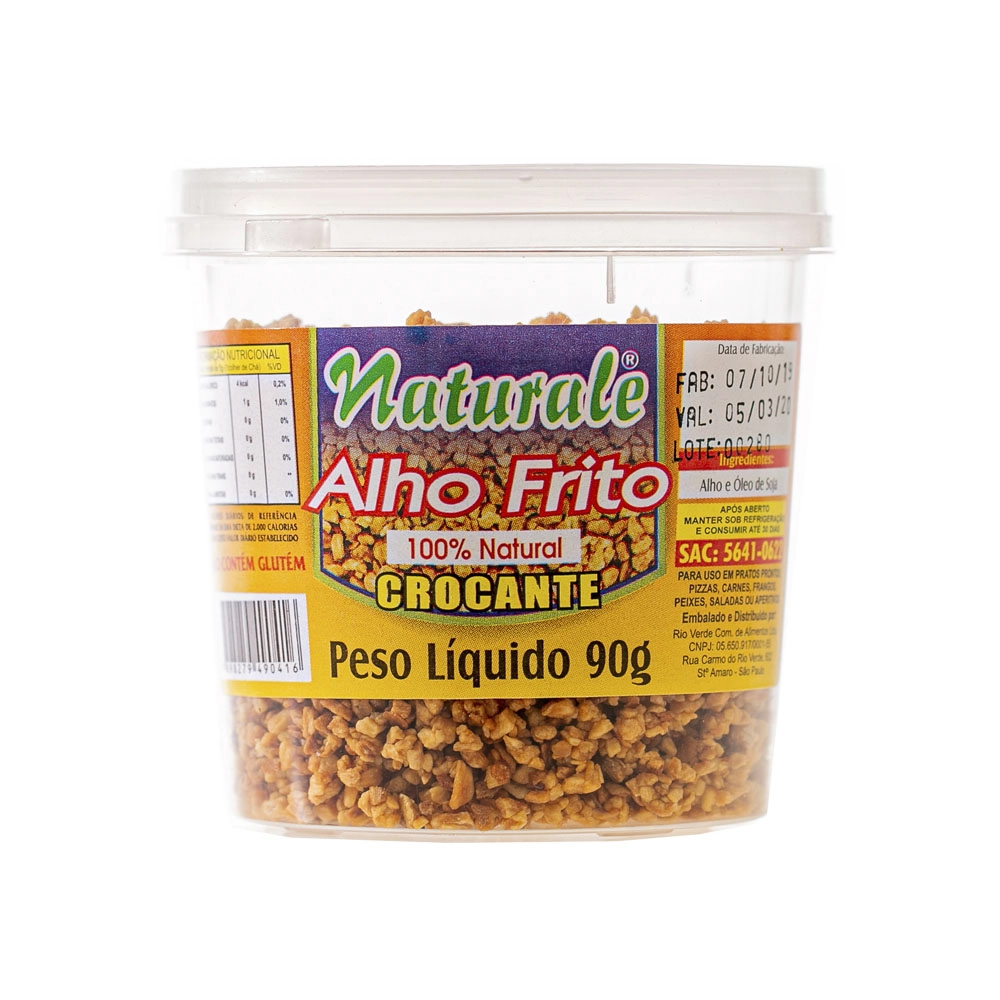 Alho Frito Naturali