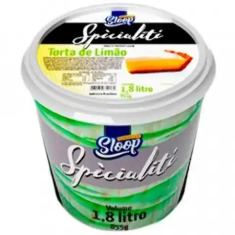 Sorvete Sloop Torta De Limao Specialite 1,8l