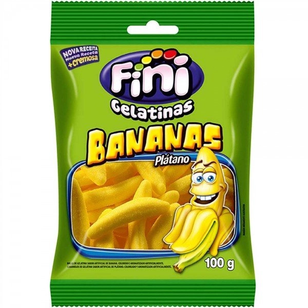 Bala Fini 80gr Bananas