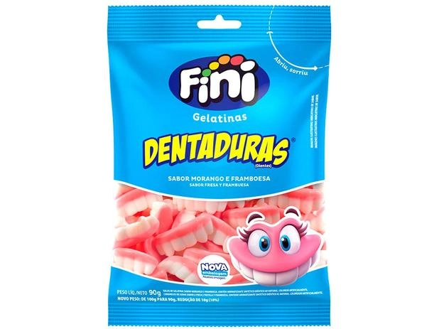 Doce Balas Fini Gel Dentaduras 100g