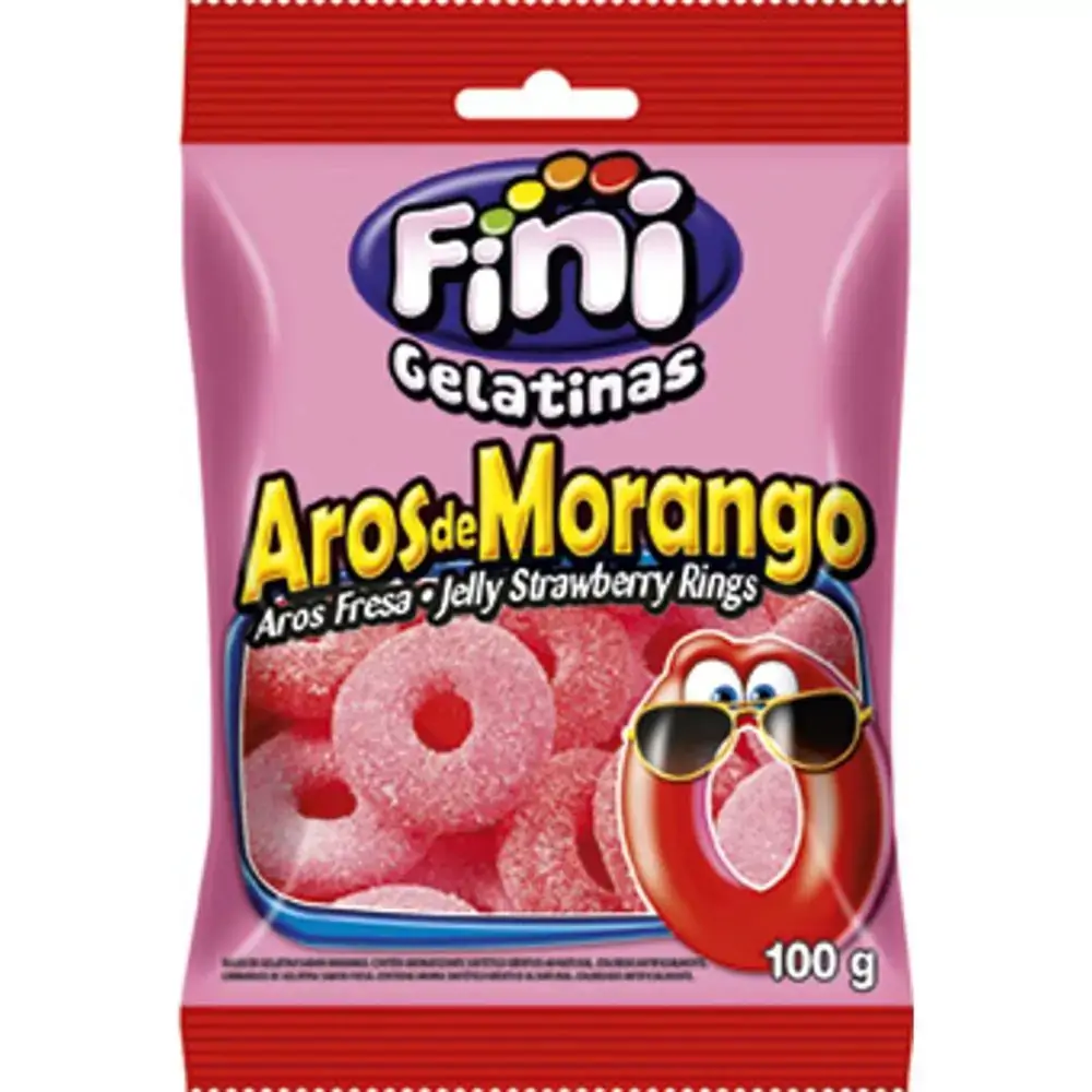 Bala Gel Morango