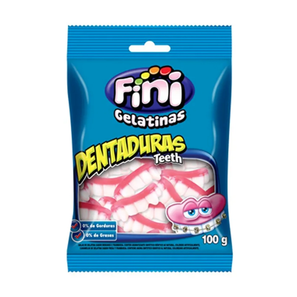 Bala Fini Sweets Dentaduras 500g