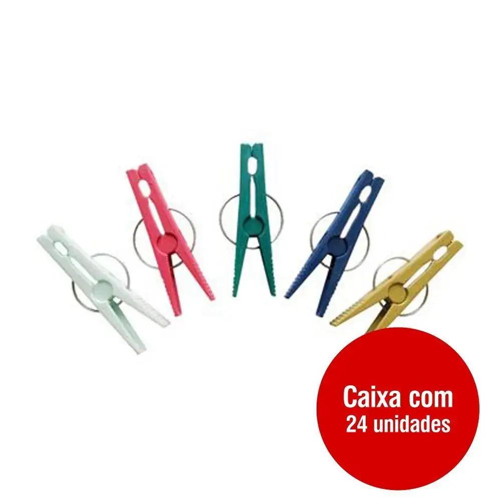 Prendedor Roupa Arqplast C/24