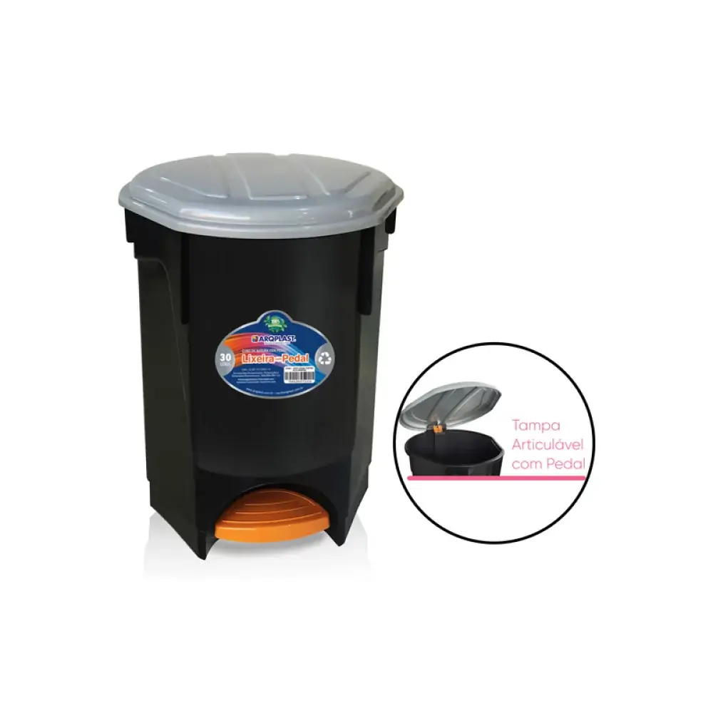 Lixeira Arqplast Recicl.30l