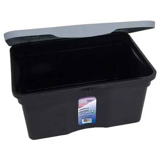 Organizador Arqplast 5l Preto C/ Tampa