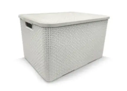 Organizador Rattan C/tampa