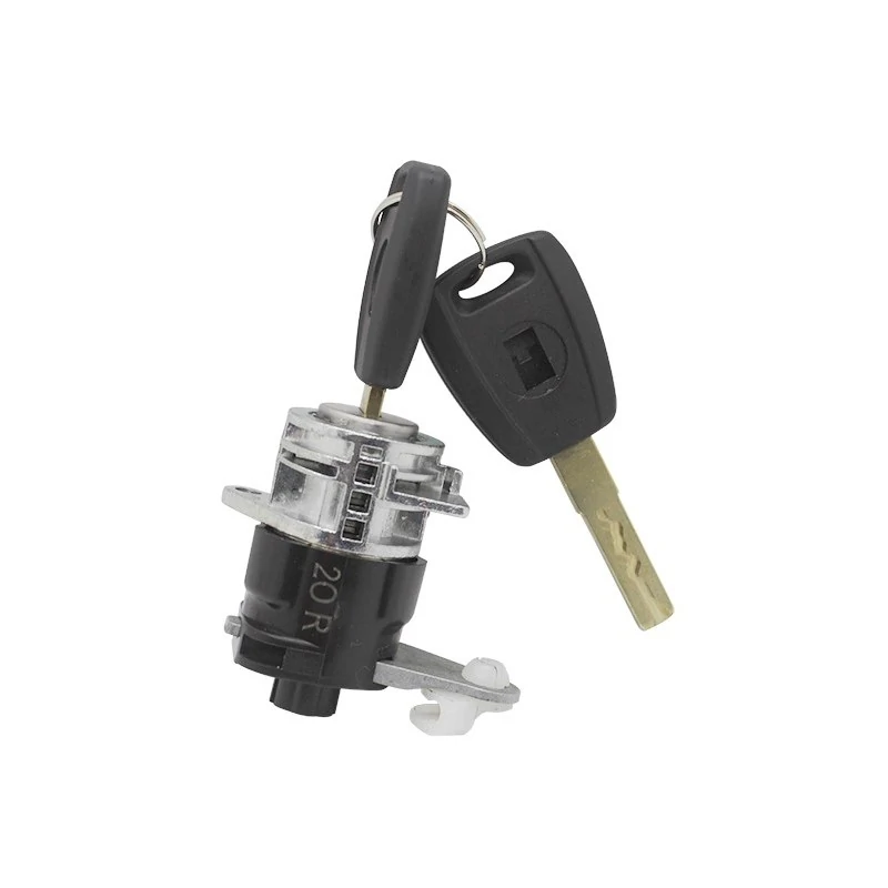Cilindro de Fechadura da Porta Dianteira FIAT DUCATO Lado Esquerdo com Chave - ORI 40442