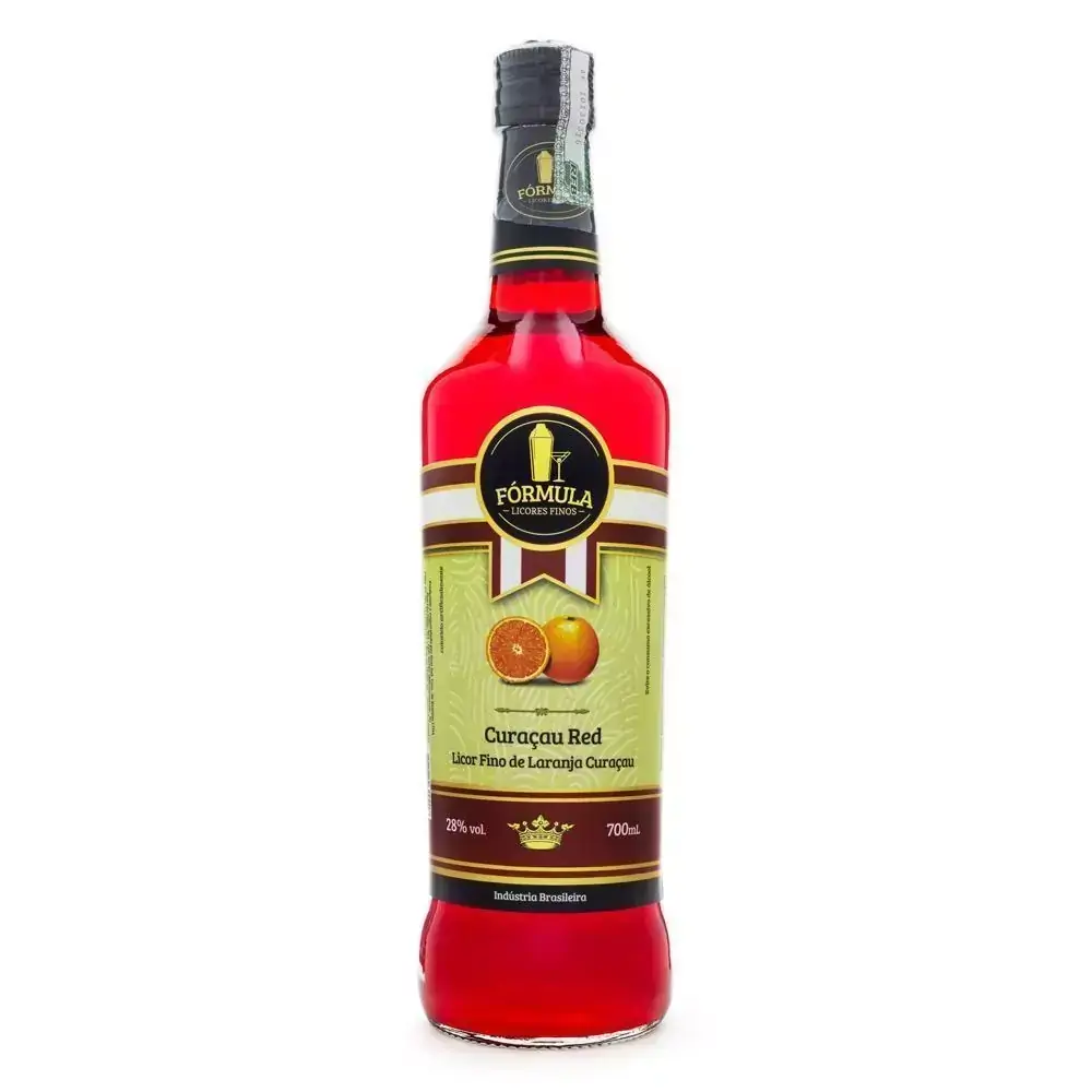 Licor Curaçau Red Fórmula 700ml