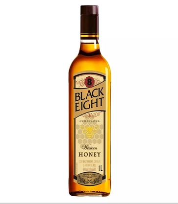 Black Eight Honey 1lt