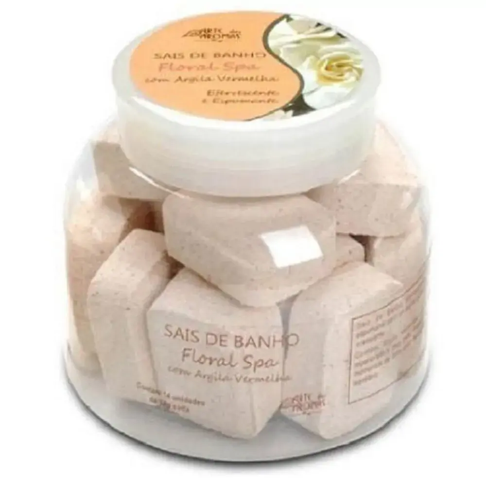 Sais De Banho Eferv Floral Spa 14 Uni 18g