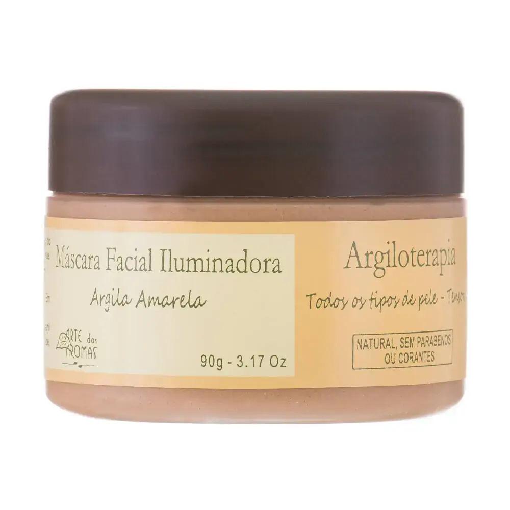 Masc.facial Iluminadora Arg. Amarela 90g