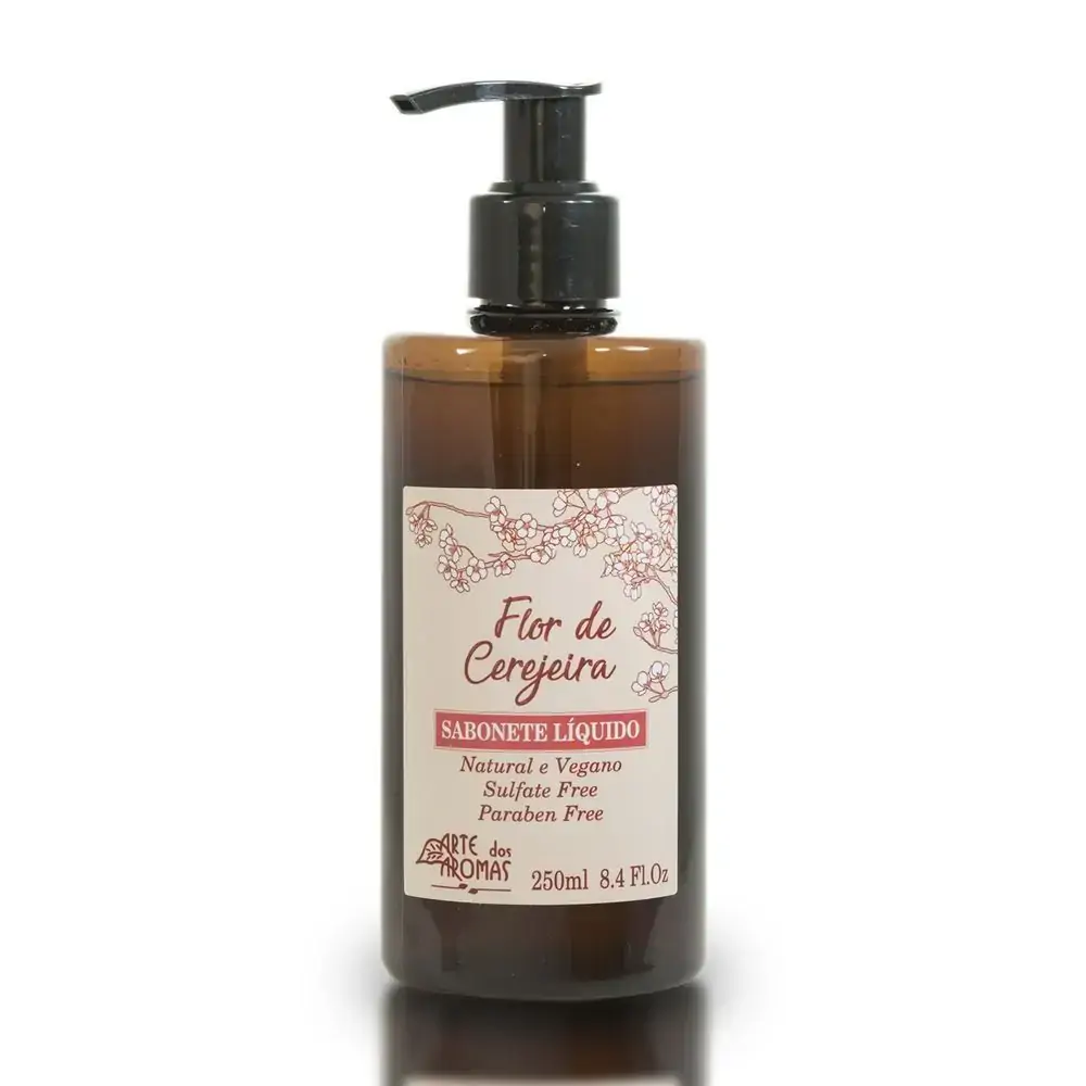 Sabonete Flor De Cerejeira 250ml Arte Dos Aromas