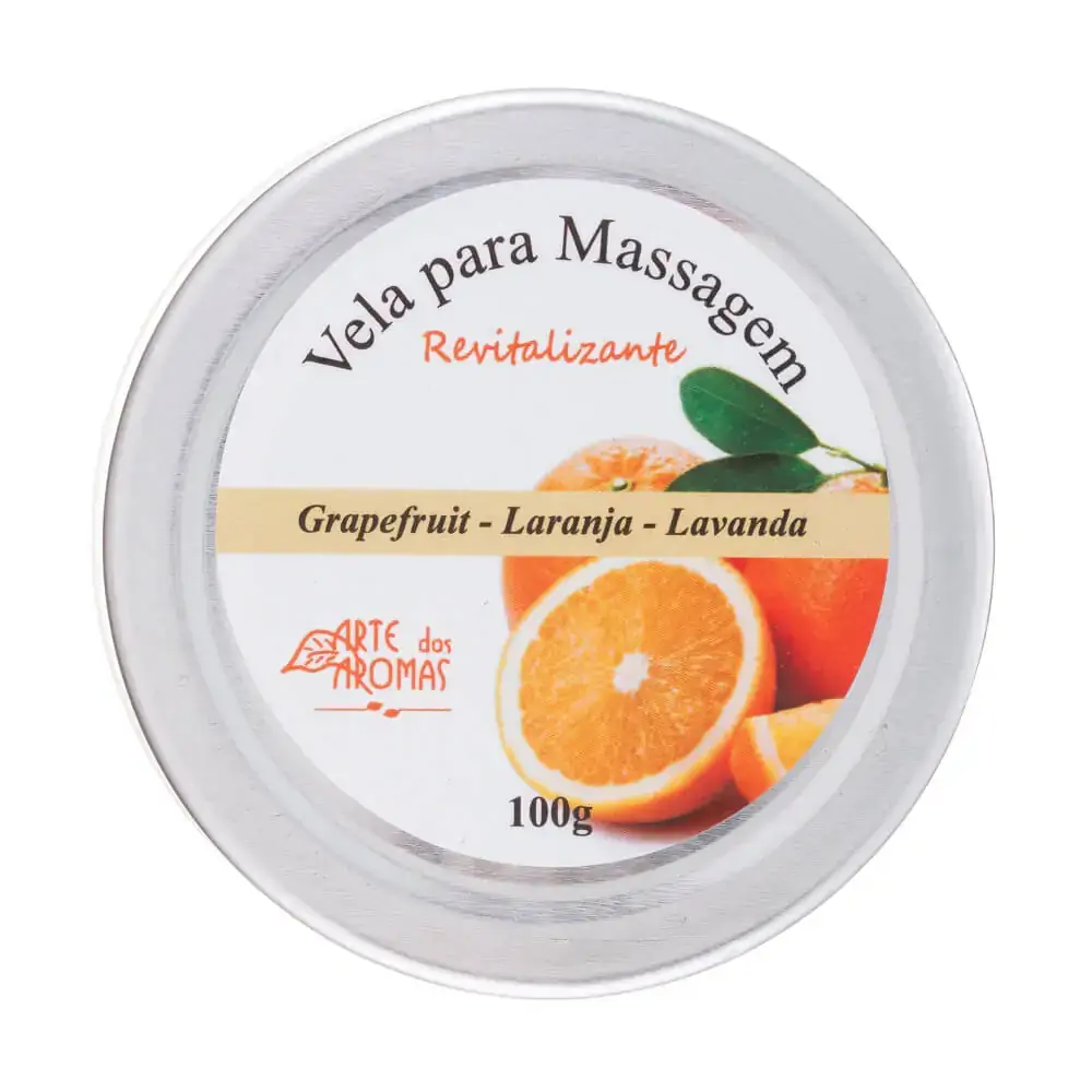 Vela para Massagem Revitalizante 100g Arte dos Aromas