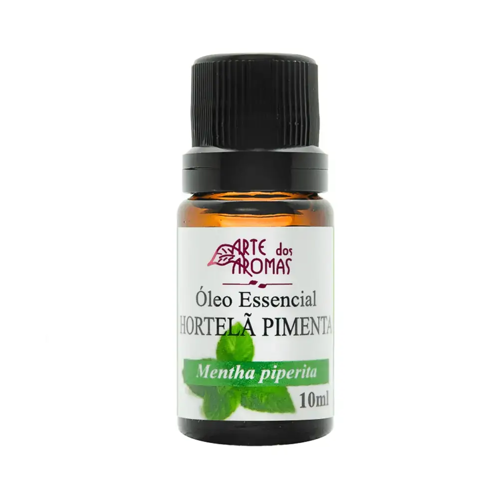 Oleo Essencial Hortela Pimenta 10ml Arte Dos Aromas