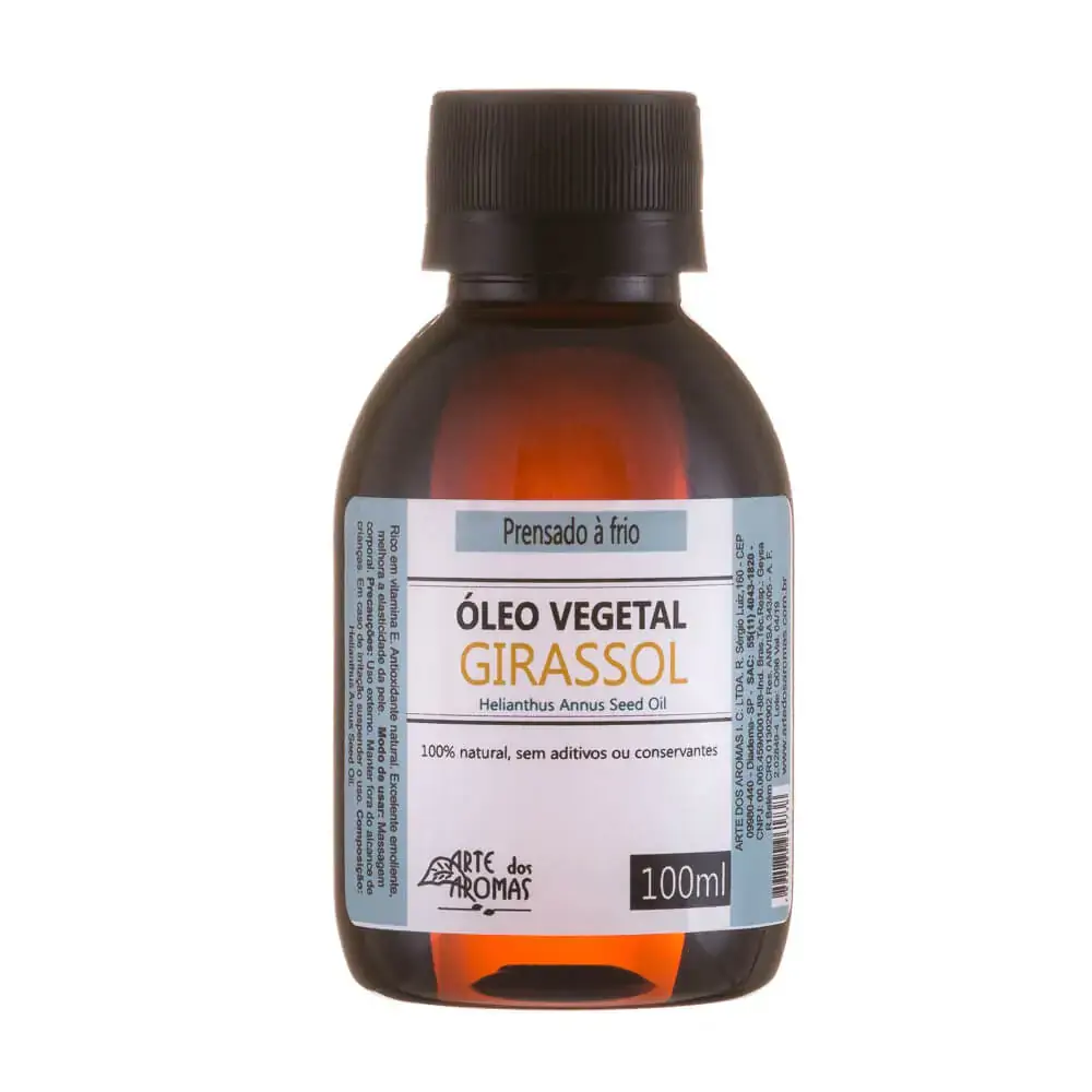 Óleo de Girassol 100ml Arte dos Aromas