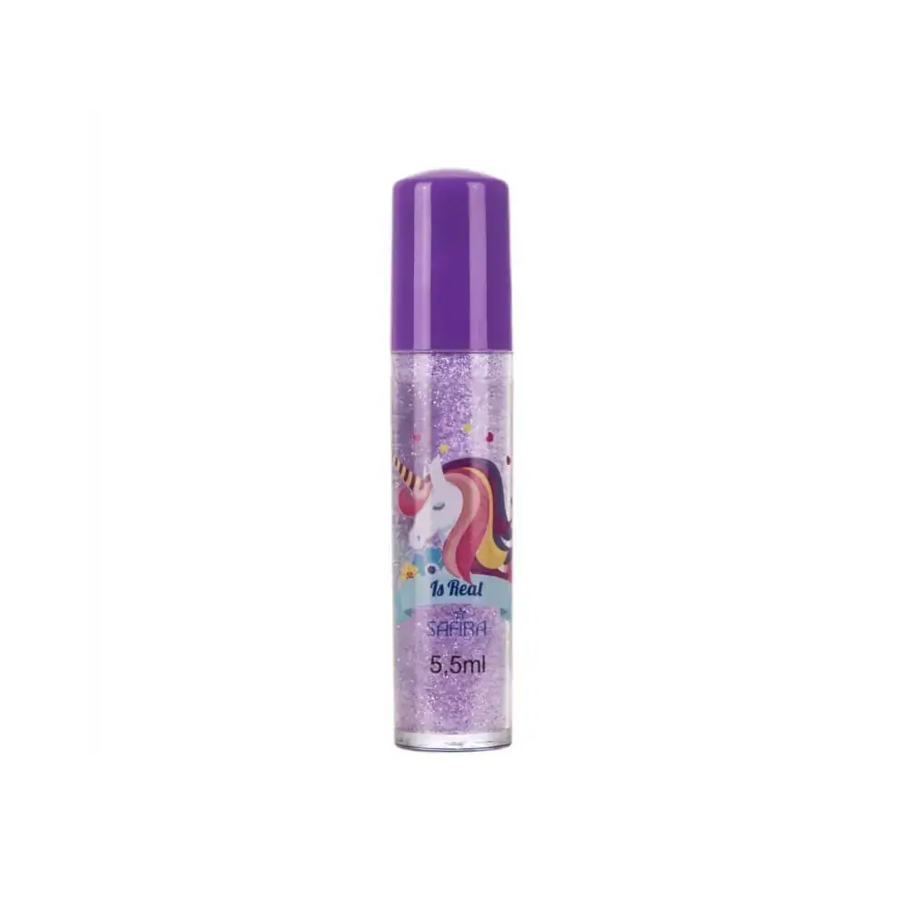 Brilho Labial Teen Linha Unicórnio Cor: TuttiFrutti Safira