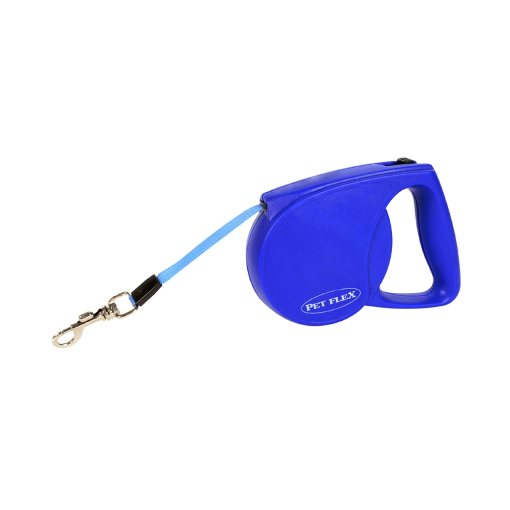 Pet Flex Guia Premium Fita Azul 25kg 3m