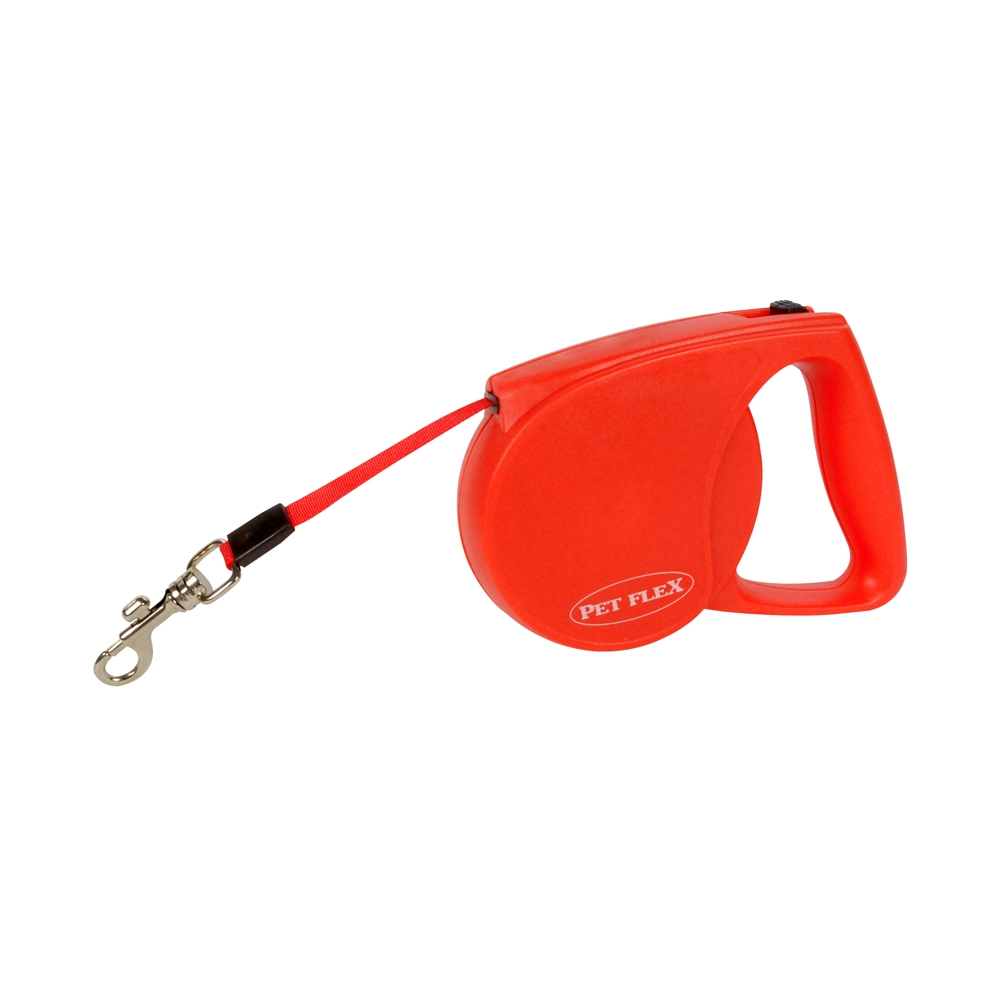 Pet Flex Guia Premium Fita Vermelha 25kg 3m
