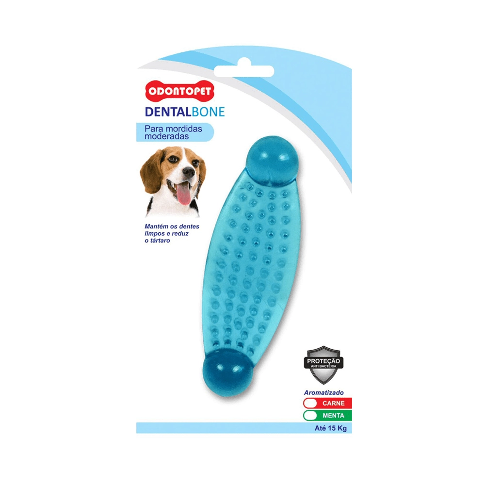 Brinquedo Para Cachorro Massageador Dentalbone Odontopet Vermelho Un