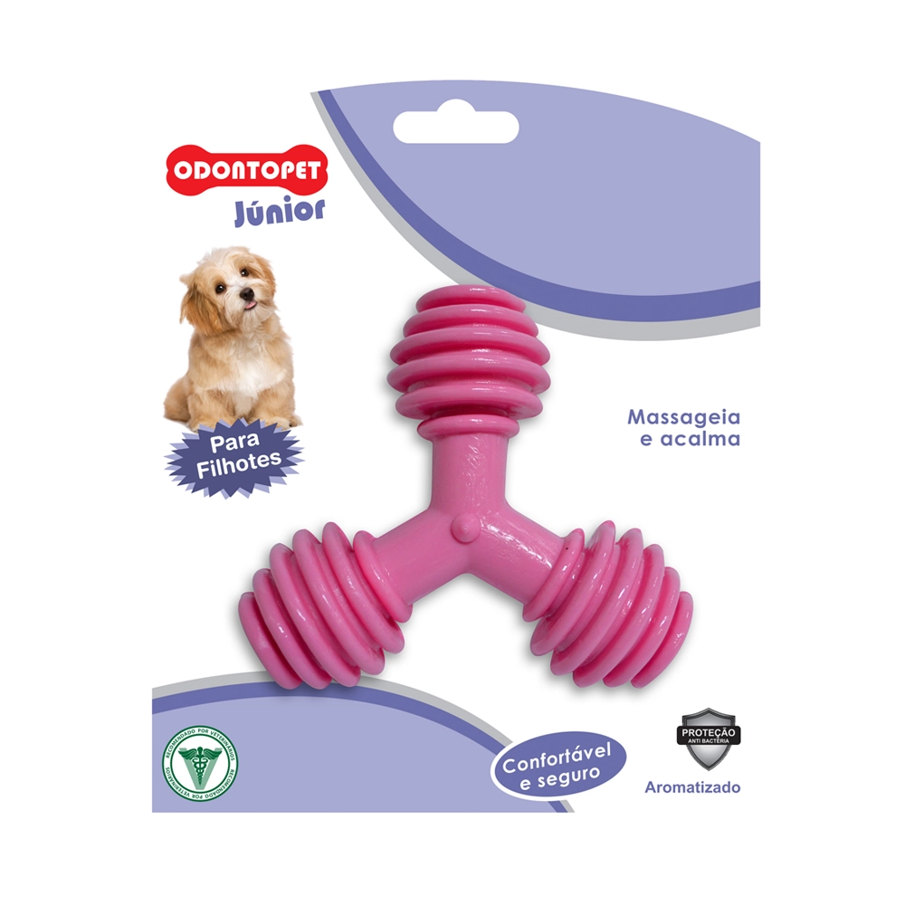Brinquedo Spinner Junior Odontopet Spinner Rosa