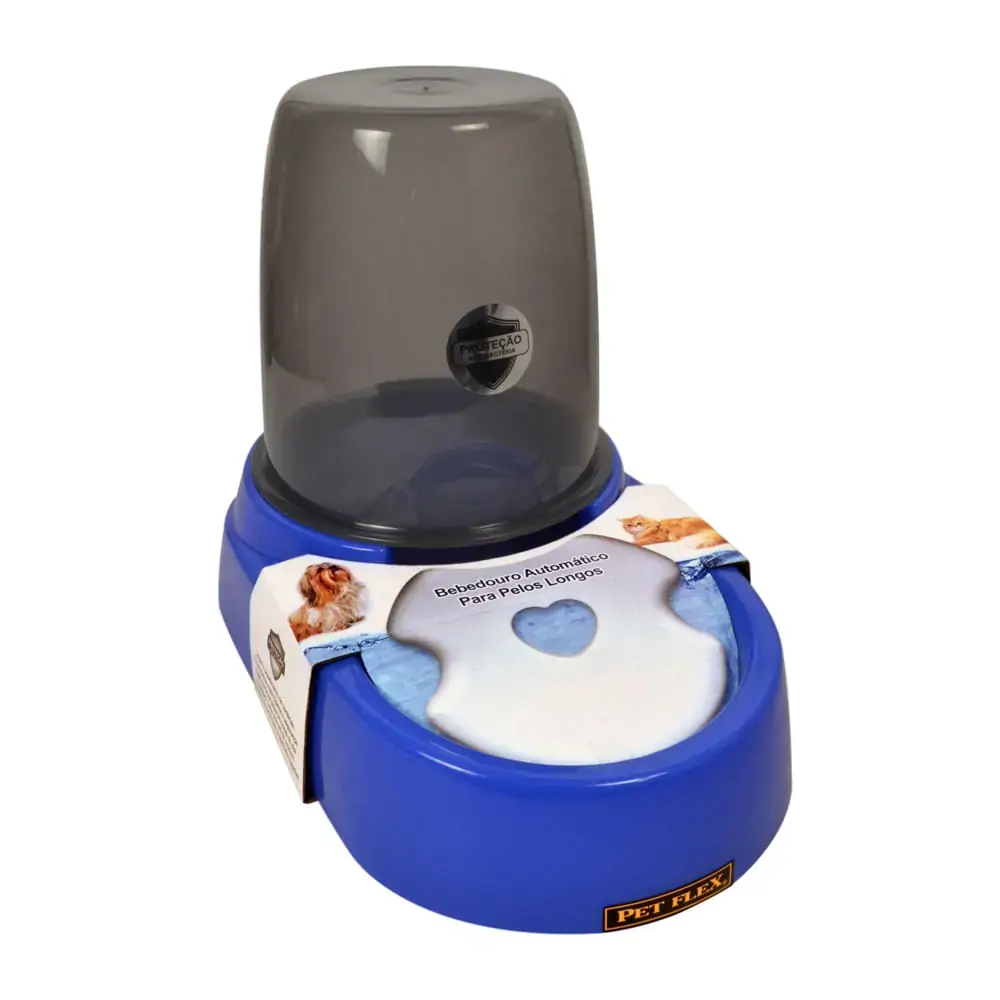 Beb Pelo Longo Automatico Azul Pet