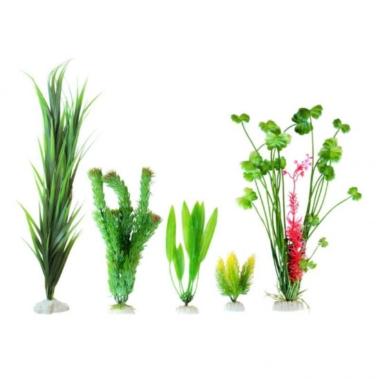 Planta Plastica Aquario Vigo Ar 20cm 1un