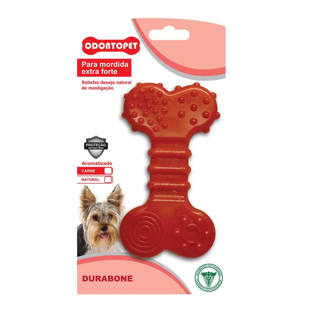 Brinquedo Durabone Flat Odontopet Até 15kg