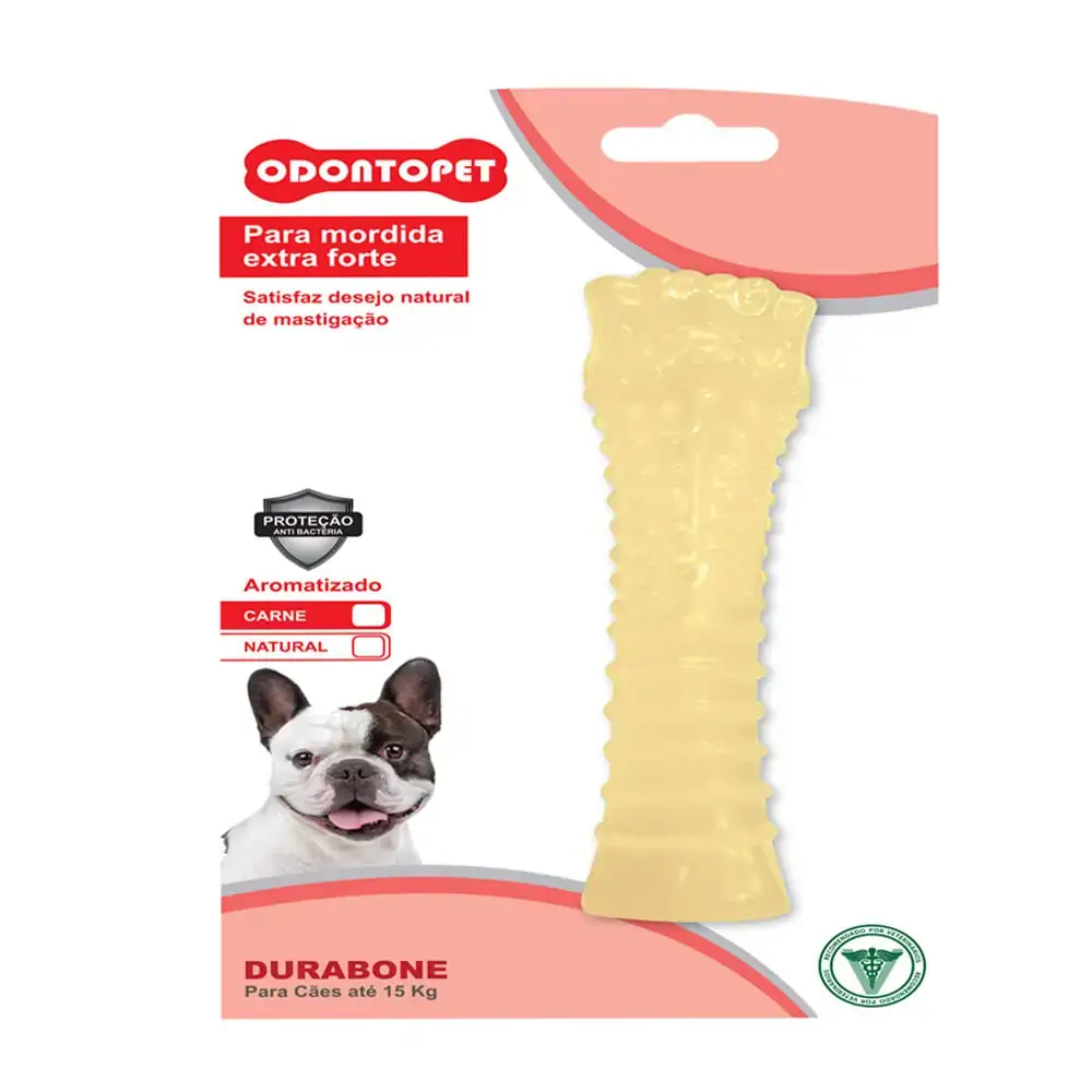 Brinquedo Osso Durabone T-Bone Odontopet Até 15kg