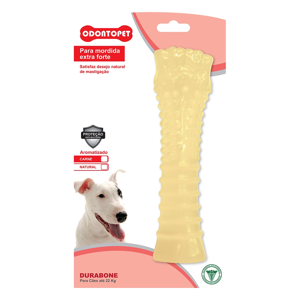 Brinquedo Osso Durabone T-Bone Odontopet Até 22kg