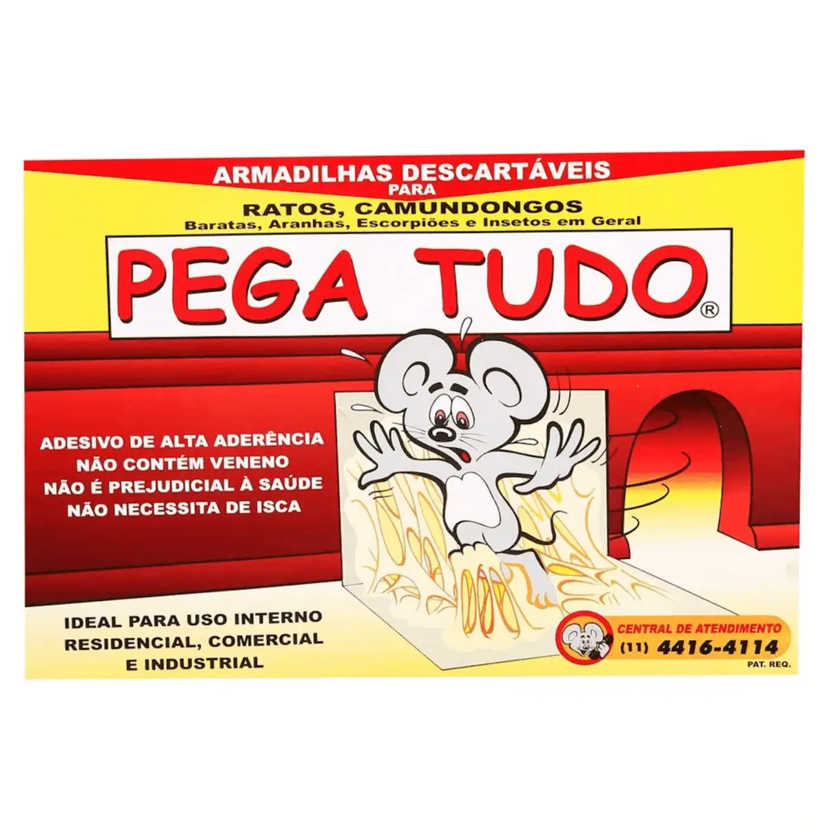 Armadilha Adesiva Pega Tudo Grande