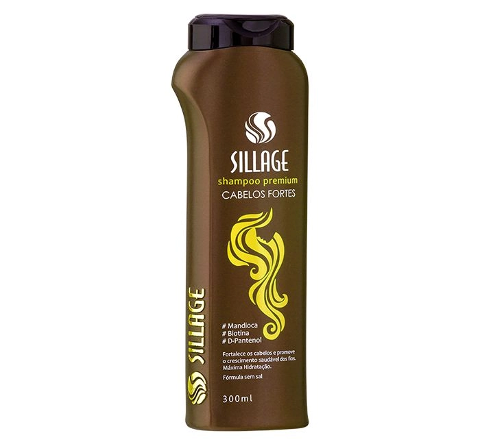 Shampoo Premium Cabelos Fortes 300g Sillage