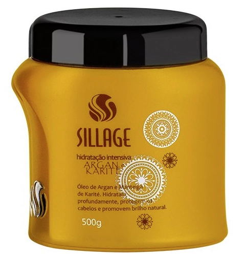 Hidratação óleo Argan Karite 300g Sillage