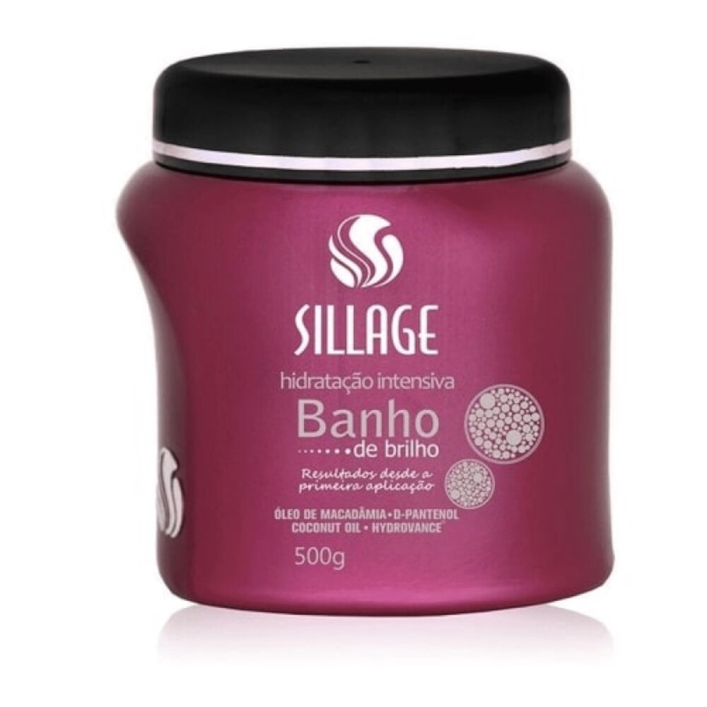 Sillage Masc Cap 500g Banho De Brilho
