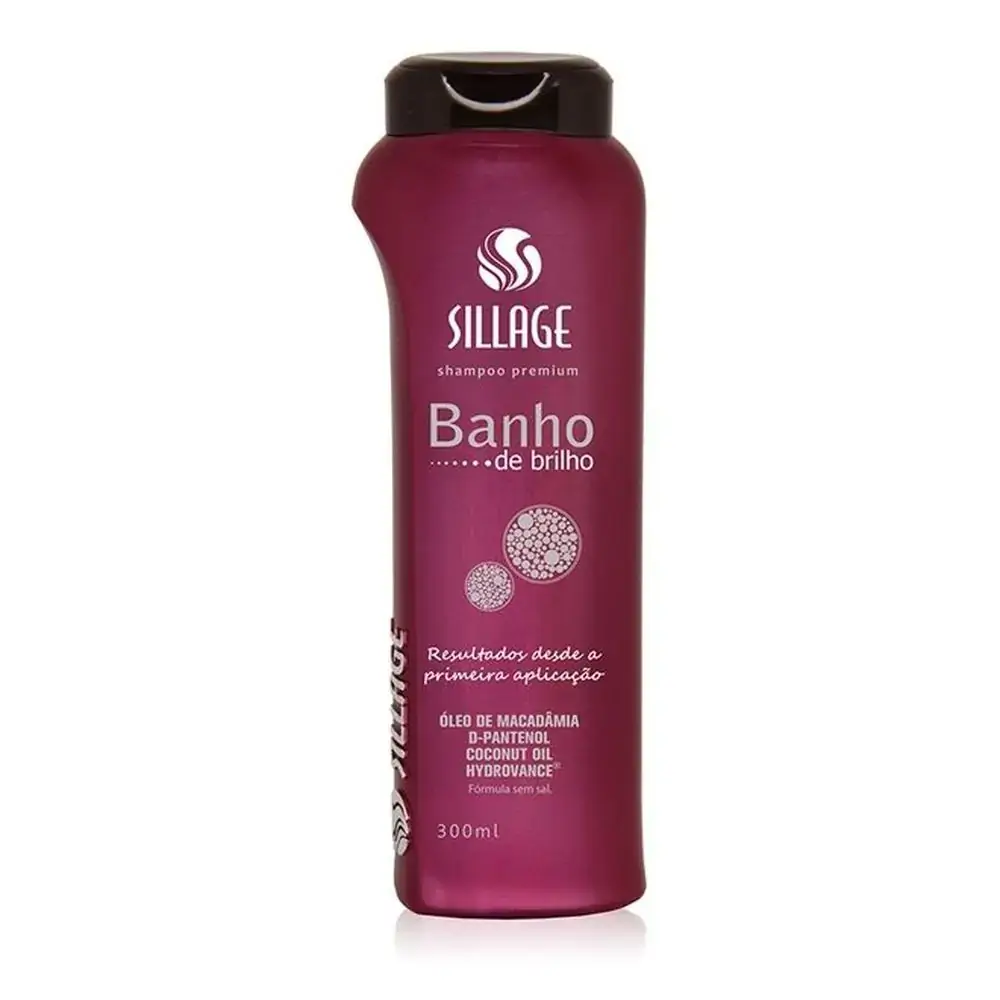 Sillage Sh 300ml Premium Banho De Brilho