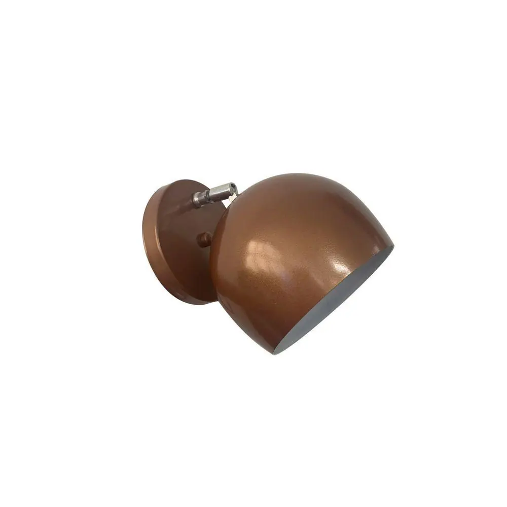 Arandela Retrô Bola Cobre